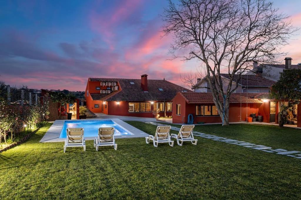 Villa Casa Dos Mortagua Fermela Esterno foto