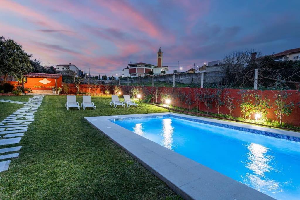 Villa Casa Dos Mortagua Fermela Esterno foto