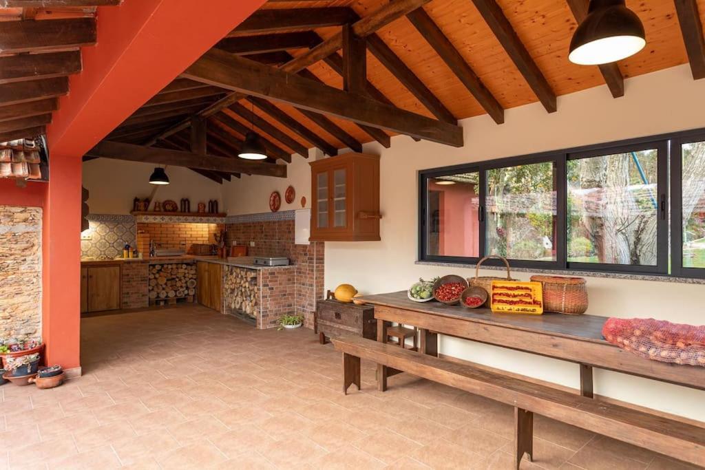 Villa Casa Dos Mortagua Fermela Esterno foto